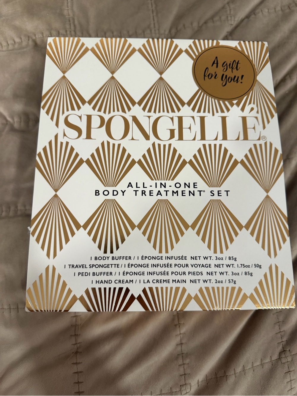 Spongelle All-In-One Body Treatment Set in French Lavender New In Box - Picture 3 of 7